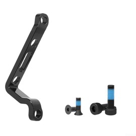 Bicycle Disc Adapter Aluminum Alloy Bicycle Brake Caliper Mount Adapter Bicycle Post to Flat Mount 160mm