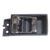TRQ Blue & Chrome Inside Door Handle Pair Set for