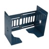 Retractable Book Ends Blue Sturdy Durable High Stability Retractable Elegant