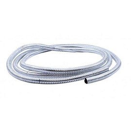 New Plastic Chrome Split Wire Loom 72" 3/4 Diameter Street Rod Custom Car Truck