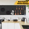 PBHEPJ 8 Pcs Metal Pegboard Panels, Heavy Duty Peg Boards
