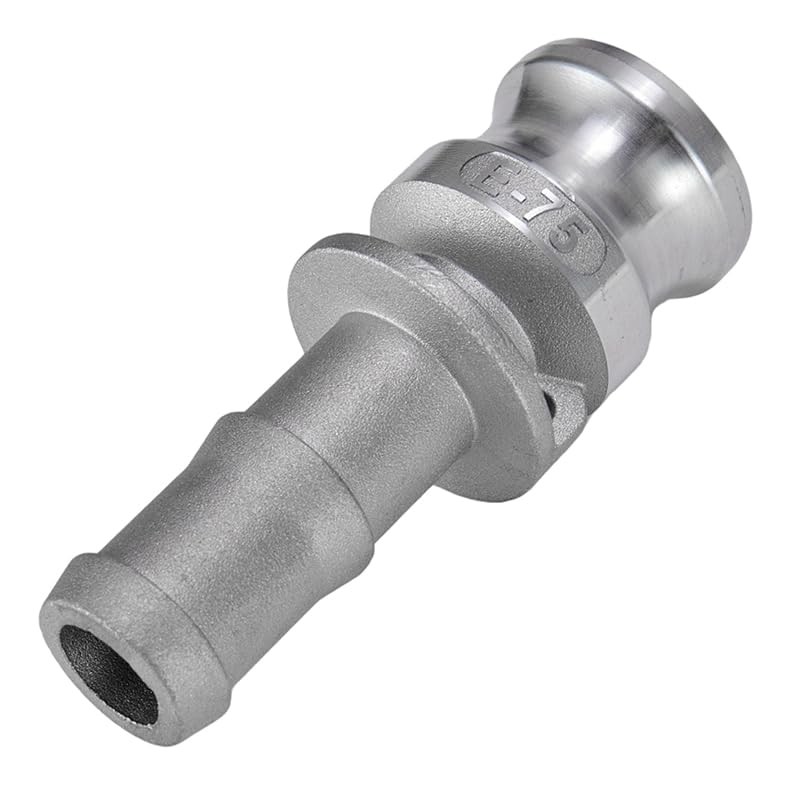 2pcs Aluminum Camlock Fittings - Type E Cam & Groove