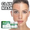 Deep Cleansing Smearing,Hautpflege, Ölkontrolle, Mitesser Akne Entferner,Deep Clean Green Mask