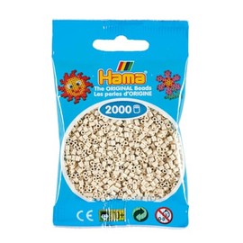 2000 Mini Beads (Small Beads 2.5 mm) White C
