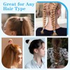 ZKGYUS Hair Bobbles, Pack of 10 Women's Hair Bobbles, Hair
