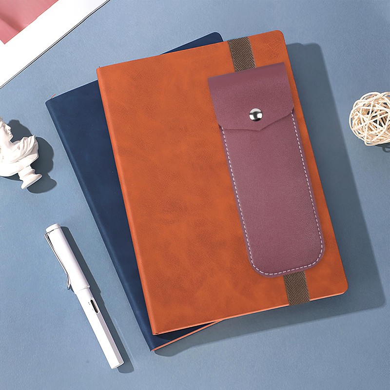 Czzmy Pen Holder Notebook, Pen Holder with Adjustable Elastic Band,
