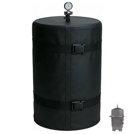 All-Season Universal Pool Filter Cover,1200D Waterproof Fabric, Protects Underground/Above-Ground Filters from Severe Snow, Rain, & Intense UV Rays – Compatible with Most Filter Cores & DE Filters