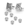 Wynameleri Mens Cufflink Studs Set Formal Business Shirt Parts Jewelry
