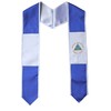 Del Mex Country Flag Graduation Stole Sash International Graduate (Nicaragua)