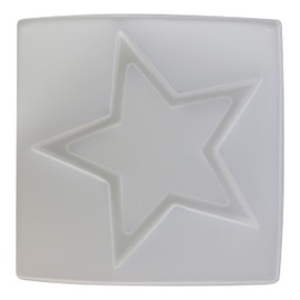 GLOREX Plastic Mould Star Bowl 300 ml 22 cm Heat Resistant