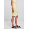Urban Classics Women's Rib Knit Skirt, Soft yellow