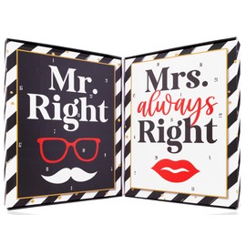 Mr & Mrs Right - Advent Calendar for Couples 2024 - Body Care for Him & Him - Christmas Calendar for Men & Women