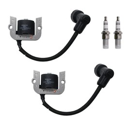 2pcs 136-7883 Ignition Coil Module Compatible with Toro & Titan Exmark Series Riding Lawn Mowers Rep Replace for 139-0720 136-7883 127-9216