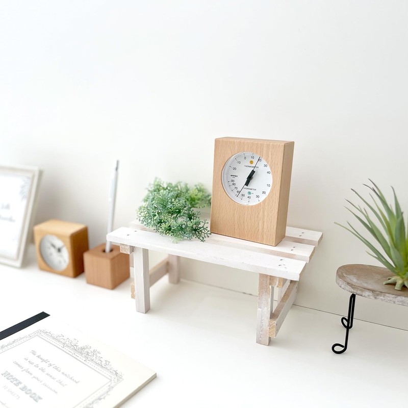 KATOMOKU Thermometer/Hygrometer km-101NA Natural