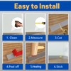 COUKIU Flexible Baseboard Molding Trim, 6 Inch x 40 Feet