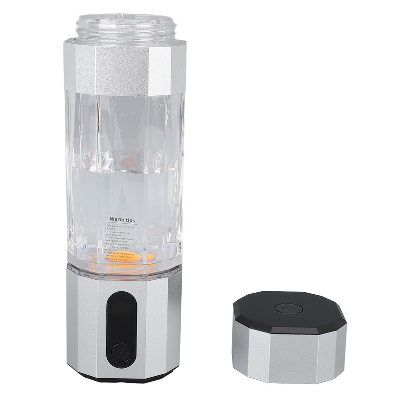 Hydrogen Water Bottle with Colorful Lights Platinum Titanium Electrode 2