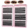 Individual Eyelashes Wispy Cluster Lashes D Curl Natural Lash Clusters