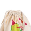 Mr. & Mrs. Panda Avocado Party Sports Bag, cream-coloured