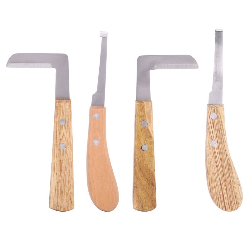 Hoof Knife Straight Blade Left Right Handed Trimming Tool for