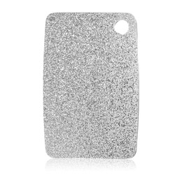 100% Pure Titanium Cutting Board – EPA-Certified Double-Sided Design for Kitchen & Outdoor Use, 1.5mm Thick, Easy to Clean Dishwasher-Safe (14"x10" Silver)