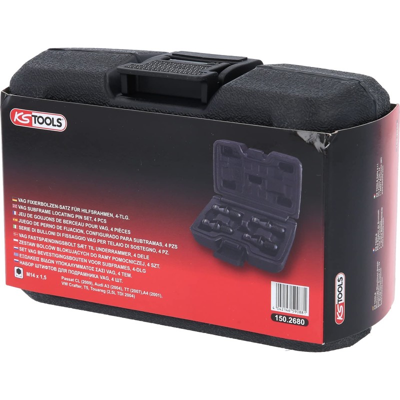 KS Tools 150.2680 VAG subframe locating pin set M14 x
