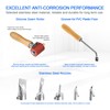 Hot Air Plastic Welder 1600W Plastic Welding Roofing Kit 110V,