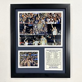 UConn Men's Basketball | 2022-2023 National Champions | Framed Photo Collage | 2 Sizes (Mosaic, 12"x15")