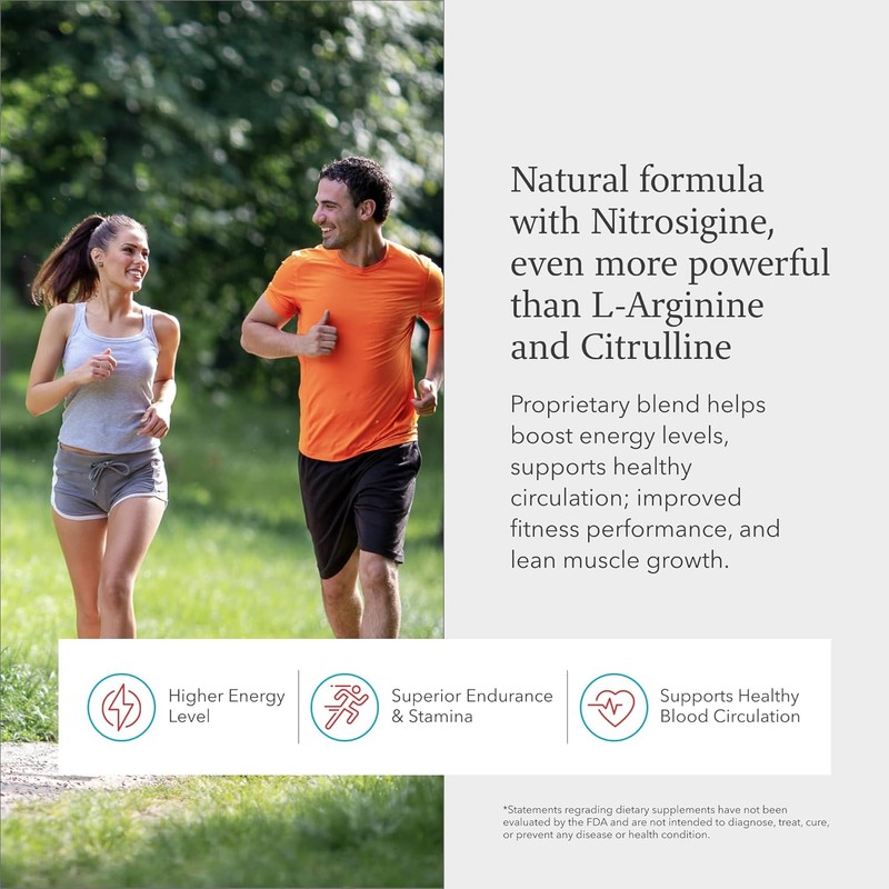 Nitric Oxide Support Supplement for Men & Women – Nitrosigine