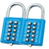 MIONI 10 Digit Push Button Combination Padlock, 5 Digit Locking