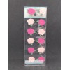 Martha Stewart Crafts Stickers Pink And Red Roses 12 Pieces