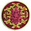 ImZauberwald Ganesha Ayahuasca Patch ~7inch Handmade DMT Shipibo Conibo UV