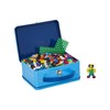 Plus-Plus 9607002 Geniales Konstruktionsspielzeug, Basic, Bausteine-Set in praktischer Metall-Box mit
