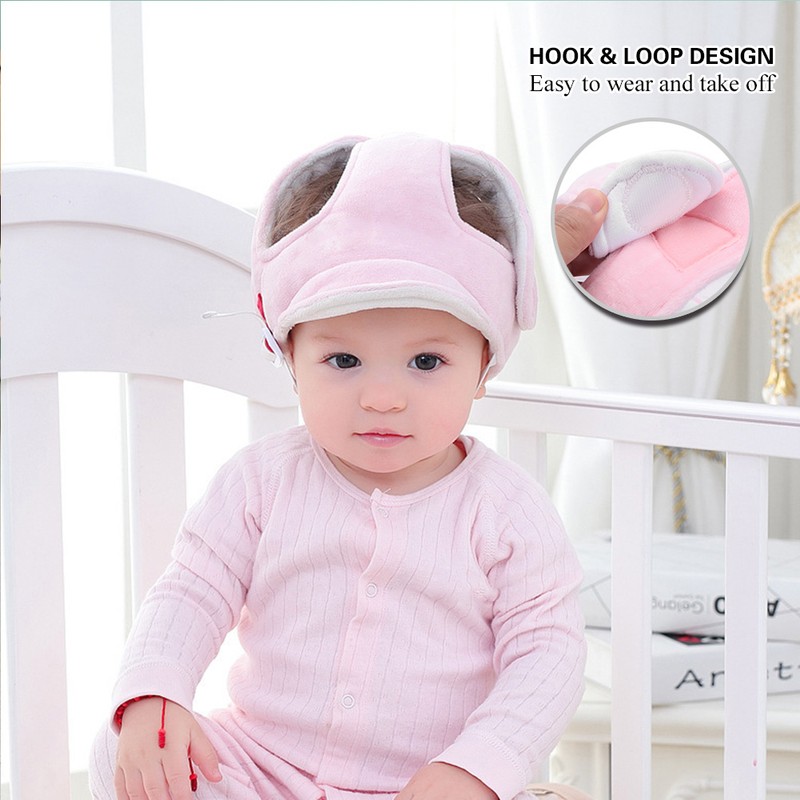 Baby Infant Head Protection Hat Toddler Safety Helmet Anti collision