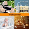 34 Inch Baby Crib Mobile Bed Bell Holder with Music