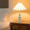 LALISU Farmhouse Table Lamp with Pull Chain Switch 3-Way Table
