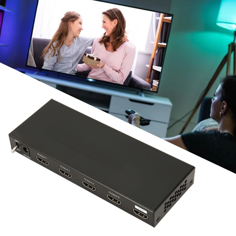 HD Multimedia Interface Splitter Professional 4K 30Hz 3D Visual Effects