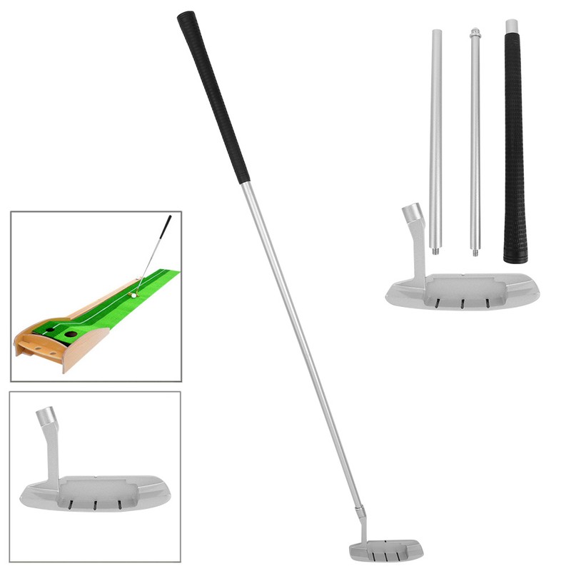 Four section Foldable Portable Golf Putter Club for Golf Putting