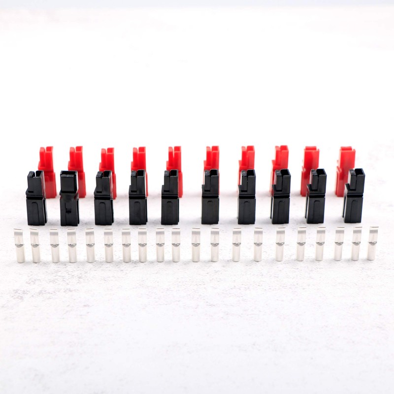 20 Pair 30AMP Quick Disconnect Power Terminals Connectors, Red Black