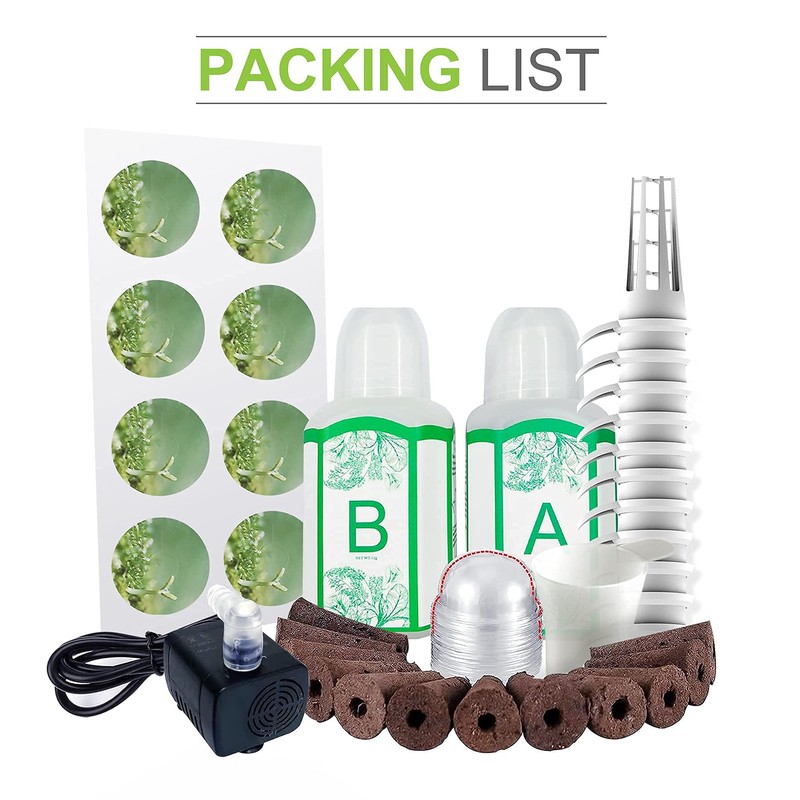 SUNHY Hydroponics Growing System, Indoor Hydroponic Garden Hydroponic Grow Kit