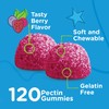 [120 Count] Vitamin D3 Gummies 25mcg 1000 IU Formulated for