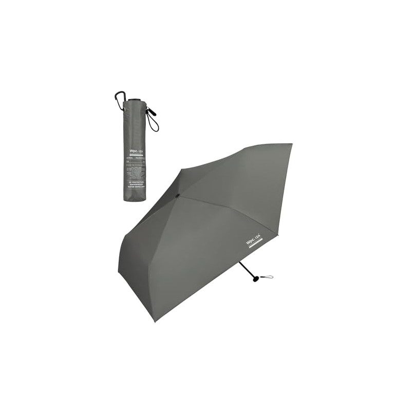 Wpc. IZA Men's Sunny and Rainy Umbrella [100% Light Blocking