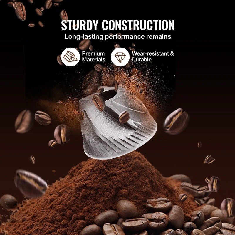 8 Cup Programmable Smart Coffee Maker Grinder 24-Hour Timer Auto
