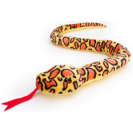 Giant Plush Snake - 180cm - Childrens Soft Toys (Orange)