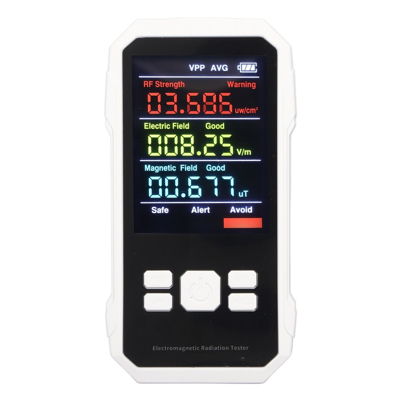 Electromagnetic Radiation Tester with Battery Handheld Digital High Frequency Radiation