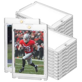 130PT - Tarjeteros magnéticos para tarjetas de intercambio, 36 unidades, soporte One Touch para una tarjeta, protectores gruesos para tarjetas de béis