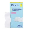Bioré Witch Hazel Ultra Strength Blackhead Remover Pore Strips, Clears