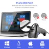 NetumScan Wireless CCD Barcode Scanner USB Automatic Bar Code Reader