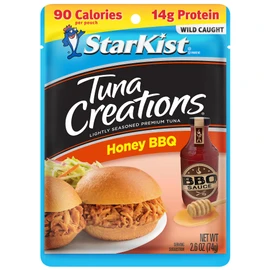 StarKist Tuna Creations Honey BBQ , Single Serve Pouch, 2.6 oz