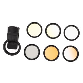 VILLFUL Coral Filter Lens for Phone Photography Portable Accessory to Remove Blue Light Lightweight for Enhanced Aquarium Landscape Shots