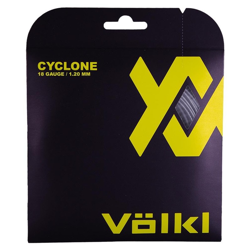 Volkl Cyclone 18g Tennis String Graphite, Grey